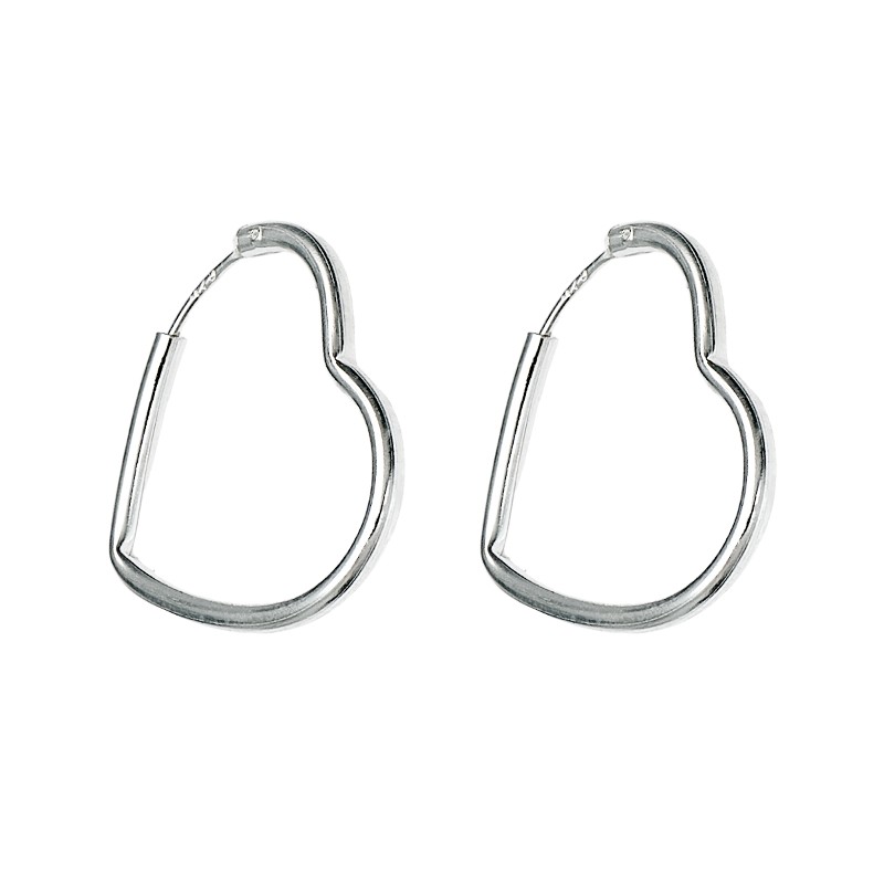 Argollas de Corazón 2.0*25mm